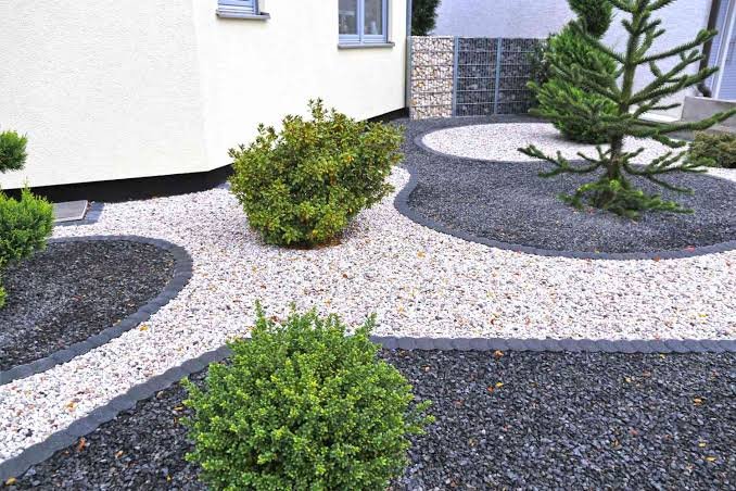 Garden pathway landscaping